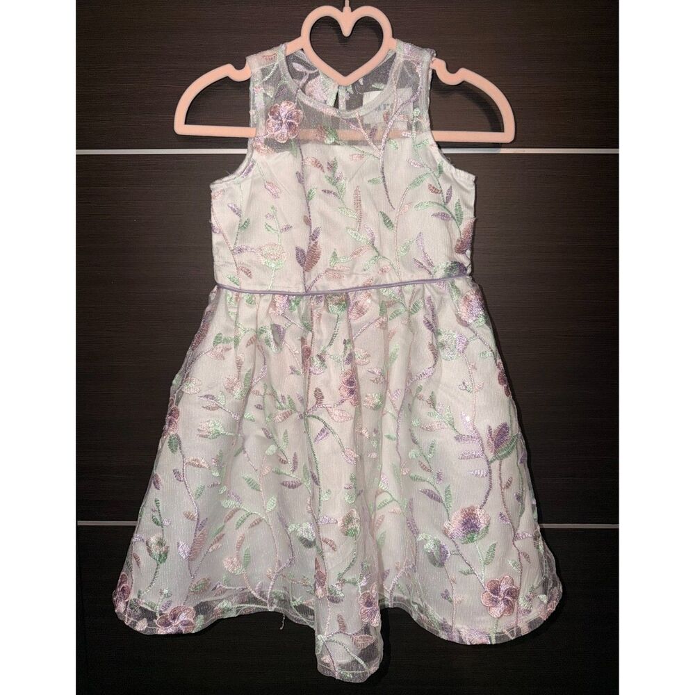 Rare Editions Dress Girls Size 4/5 XS Boutique